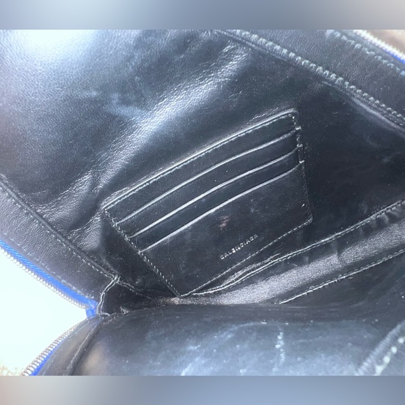 BALENCIAGA Triangle Leather clutch bag UNISEX - Picture 8 of 8